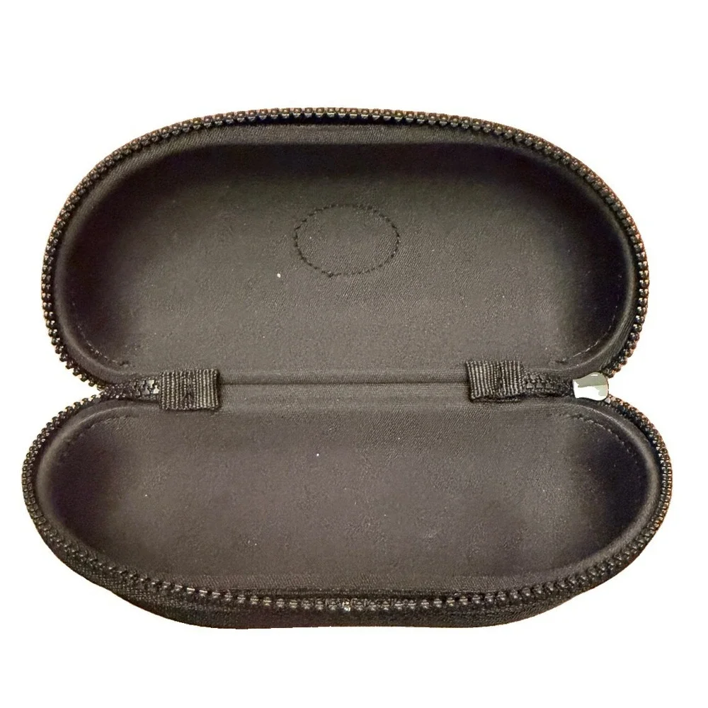 Authentic Costa Del Mar Sunglasses Case Black Hard Zipper Protective EVA Shell